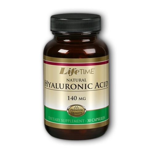Life Time Nutritional Specialties, Natural Hyaluronic Acid, 140 mg, 30 vaps