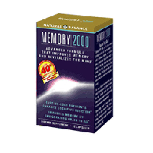 Natural Balance (Formerly known as Trimedica), Memory 2000, 42 caps