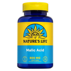 Nature's Life, Malic Acid, 800 Mg, 100 Veg Caps