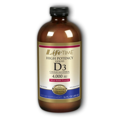 Life Time Nutritional Specialties, Liquid D3, 4000 IU, High Potency Wild Berry 16 oz