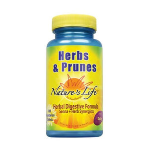 Nature's Life, Herbs And Prunes, 100 Tabs