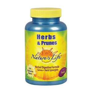 Nature's Life, Herbs And Prunes, 250 Tabs