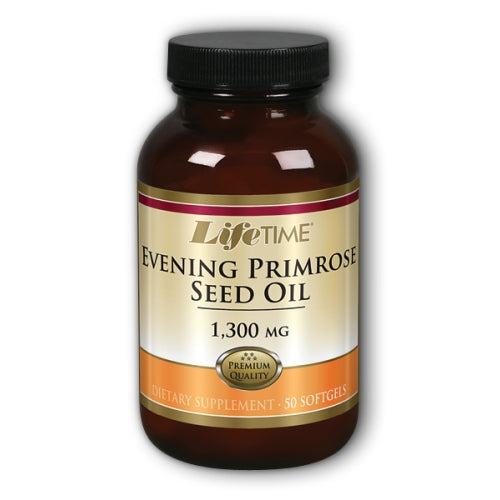 Life Time Nutritional Specialties, Evening Primrose Oil, 1300 mg, 50 softgels