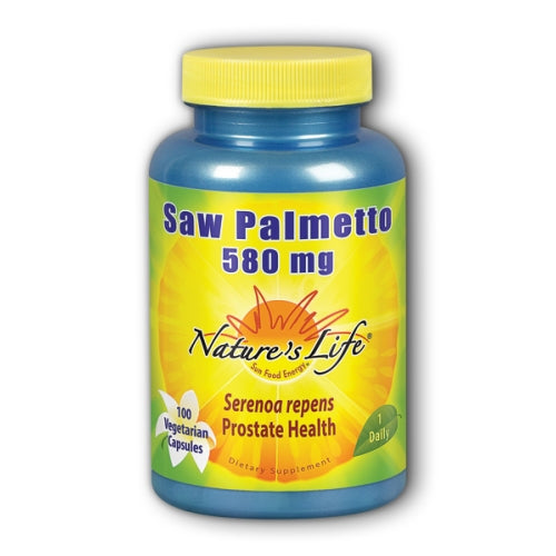 Nature's Life, Saw Palmetto, 500 mg, 100 caps