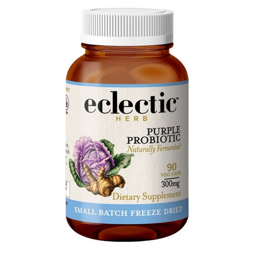 Eclectic Herb, Purple Probiotic, 300 Mg, 90 Veg Caps