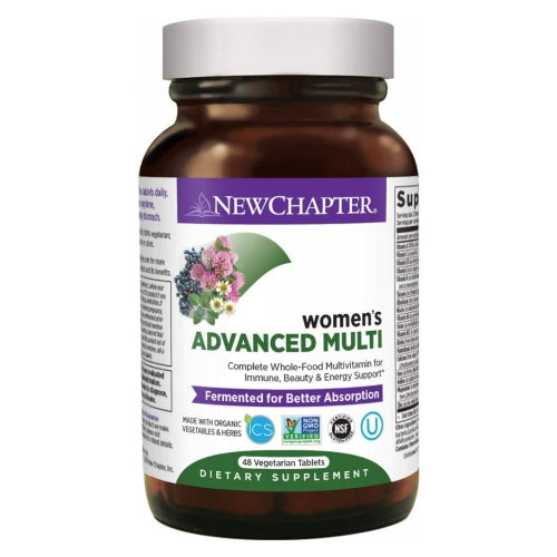 New Chapter, Women's Advanced Multivitamin, 72 Veg Tabs