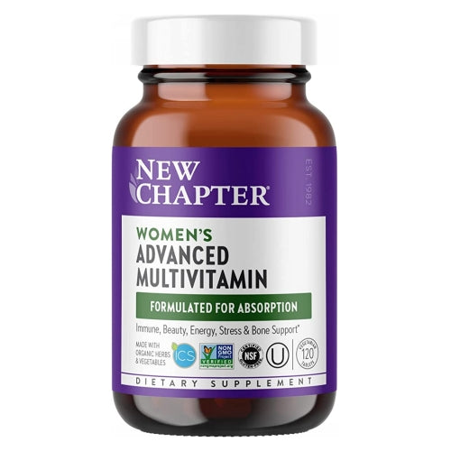 New Chapter, Women's Advanced Multivitamin, 120 tabs