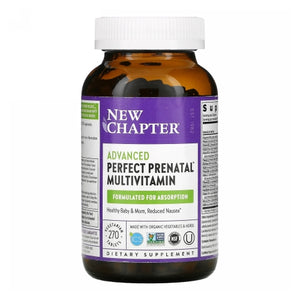 New Chapter, Advanced Perfect Prenatal Multivitamin, 120 Veg Tabs
