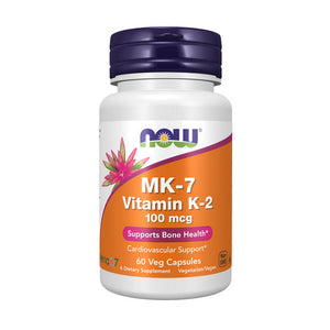 Now Foods, MK-7 Vitamin K-2, 100 Mcg, 60 Veg Caps