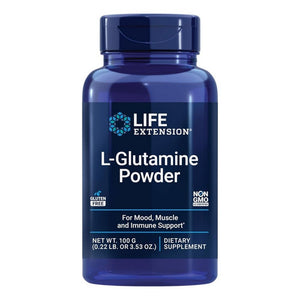 Life Extension, L-Glutamine Powder, 100 Grams