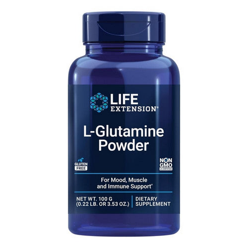Life Extension, L-Glutamine Powder, 100 Grams