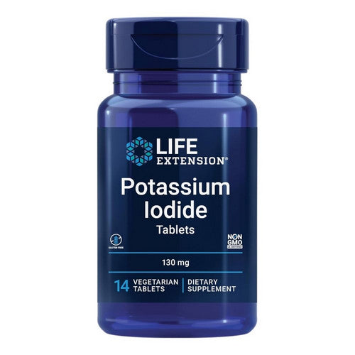 Life Extension, Potassium Iodide Tablets, 130 Mg, 14 Veg Tabs
