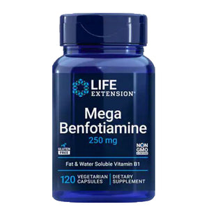 Life Extension, Mega Benfotiamine, 250 Mg, 120 Veg Caps