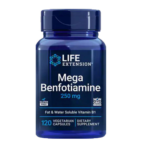 Life Extension, Mega Benfotiamine, 250 Mg, 120 Veg Caps