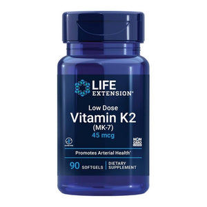 Life Extension, Low Dose Vitamin K2, 45 mcg, 90 Softgels