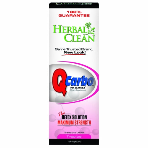 BNG Enterprises/Herbal Clean, Q Carbo Liquid, Tropical, 16 oz
