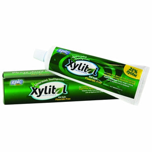 Epic Dental, Xylitol Sweetened Fluoride Free Toothpaste Spearmint, 4.9 Oz