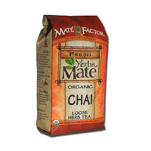 The Mate Factor, Organic Yerba Mate Chai Loose Tea, 12 Oz