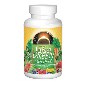Source Naturals, Life Force Green Multiple, 180 tabs