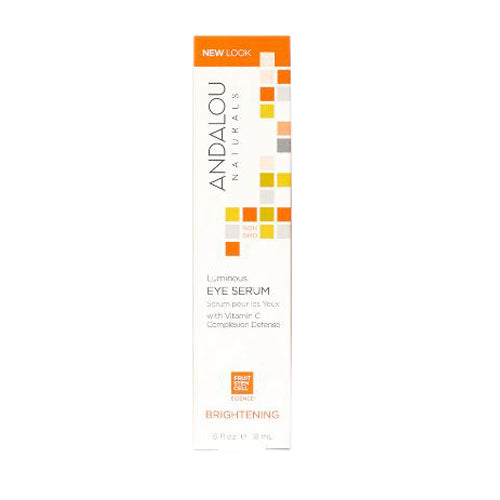 Andalou Naturals, Luminous Eye Serum Brightening, 0.6 Oz