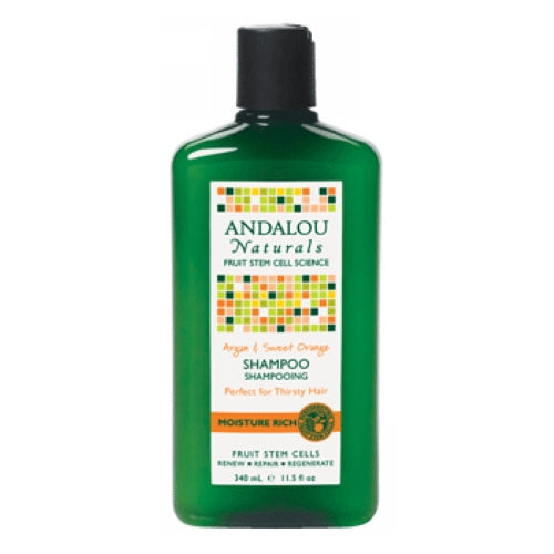 Andalou Naturals, Argan Oil And Shea Moisture Rich Shampoo, 11.5 Oz