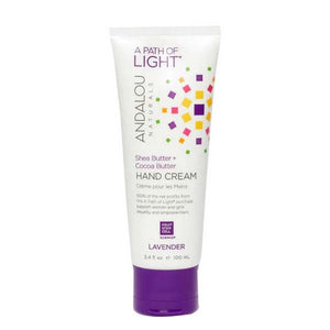 Andalou Naturals, A Path of Light Hand Cream, Lavender, 3.4 Oz