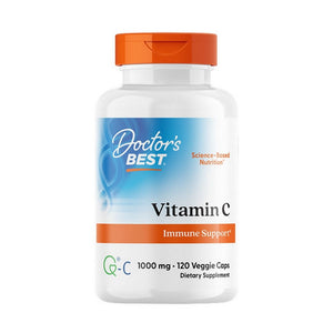 Doctors Best, Vitamin C With Q-C, 1000 mg, 120 Veggie Caps