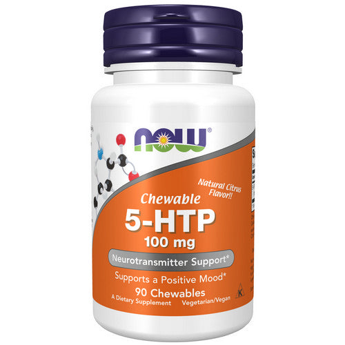 Now Foods, 5-HTP, 100 mg, 90 Chewables