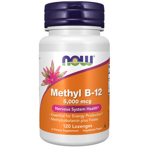 Now Foods, Methyl B 12, 5000 mcg, 120 lozenges