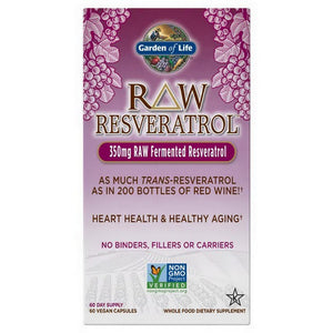 Garden of Life, RAW Resveratrol, 60 vcaps
