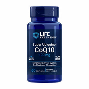 Life Extension, Super Ubiquinol CoQ10, 100 Mg, 60 Softgels