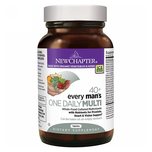 New Chapter, Every Man's One Daily 40 Plus Multivitamin, 48 Tabs