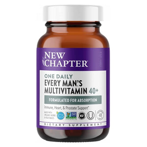 New Chapter, Every Man's One Daily 40 Plus Multivitamin, 72 Veg Tabs