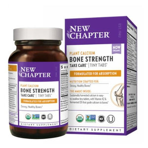 New Chapter, Bone Strength Take Care Tiny Tabs Organic Plant Calcium, 240 Veg Tabs