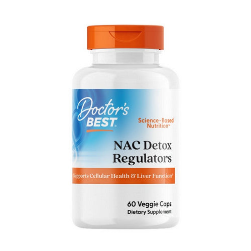 Doctors Best, NAC Detox Regulators, 60 Veggie Caps