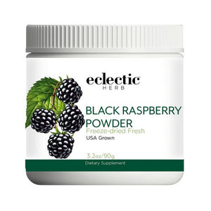 Eclectic Herb, Black Raspberry Powder, 3.2 Oz
