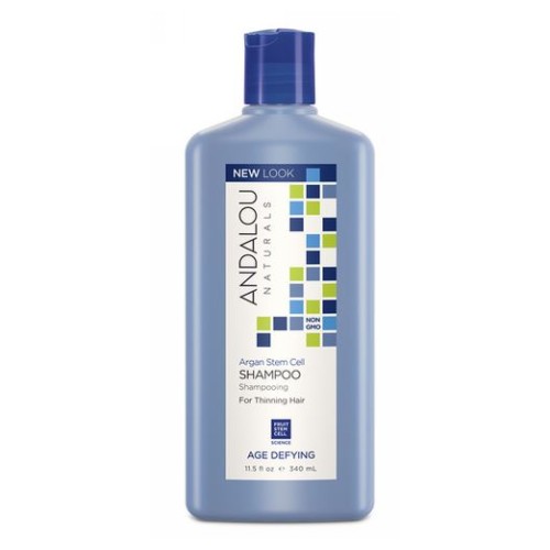 Andalou Naturals, Age Defying For Thinning Hair Argan Stem Cell Shampoo, 11.5 Oz