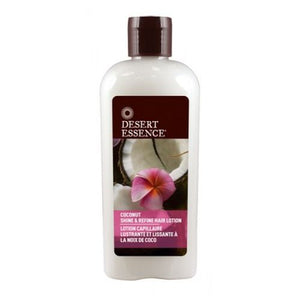 Desert Essence, Coconut Shine & Refine Hair Lotion, 6.4 OZ