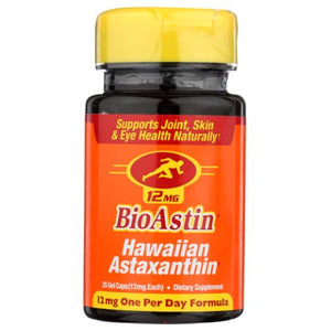 Nutrex Hawaii, Bioastin Hawaiian Astaxanthin, 12 Mg, 25 Softgels