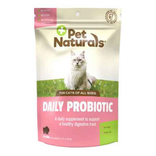 Pet Naturals of Vermont, Daily Probiotic For Cats, 30 Chews