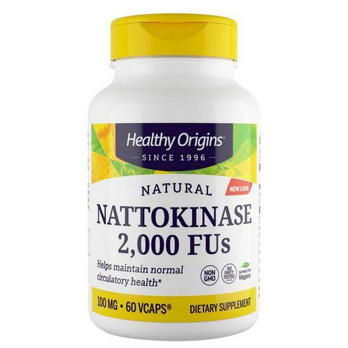 Healthy Origins, Natural Nattokinase, 100 Mg, 60 Veg Caps