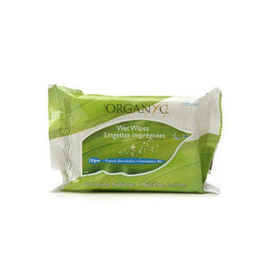 Organyc, Organyc Intimate Hygiene Wet Wipes, 20 Count