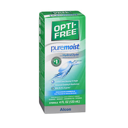 Opti-Free, Puremoist Multi-Purpose Disinfecting Solution, 4 Oz