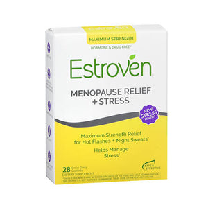 Estroven, Once Daily Menopause Relief Stress Relief And Energy Boost, 28 Caps