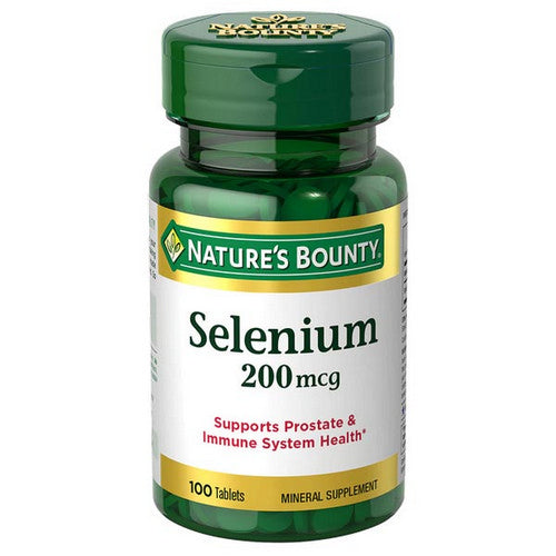 Nature's Bounty, Selenium, 200 Mcg, 100 Tablets