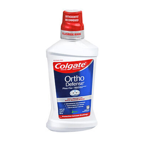 Colgate, Ortho Defense Phos Flur Anticavity Fluoride Rinse Mint, 16.9 Oz