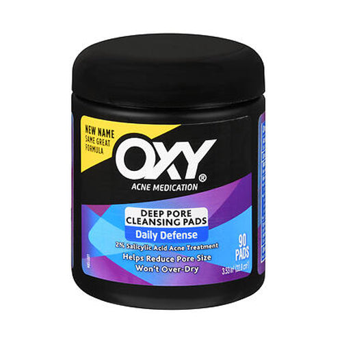 Oxy, 2% Salicylic Acid Deep Pore Acne Cleansing Pads, 90 Each