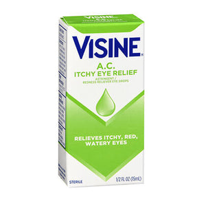 Visine, A.c. Itchy Eye Relief Eye Drops, 0.5 Oz