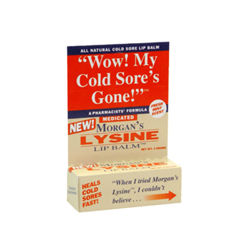 Morgans, Lysine Lip Balm Medicated, 0.17 oz