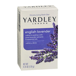 Yardley, Naturally Moisturizing Bath Bar English Lavender, 4 Oz